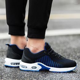 Fitness Shoes Men Vulcanize Breathable Trainers Soft Sole Sports Tenis For Mesh Mens Travel Fashion Sneakers