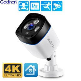 Lens H.265AI POE IP Camera 4K 8MP 5MP 4MP 3MP Audio Outdoor Waterproof Security Surveillance Bullet CCTV Face Detection Camera XMEYE