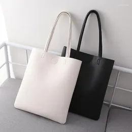 Shoulder Bags Ladies 2024 Korean Students Simple Bag Handbag Large Capacity Tote