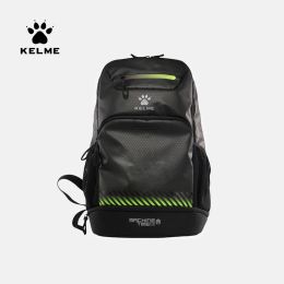 Bags KELME Sports Backpack Male And Female Student School Bag Fitness Backpack Training Bag With Shoe Warehouse Capacity 9876004