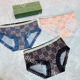 Womens Underwear Panties Designer Letter Printed Briefs Brand Sexy Lace Panty Ladies Underwear