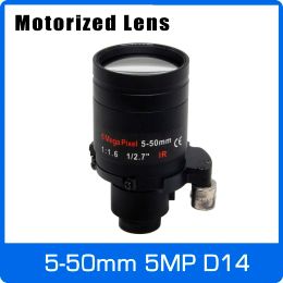 Lens Motor 5Megapixel Varifocal Lens 550mm D14 Mount Long Distance View With Motorised Zoom and Focus For 1080P/5MP AHD/IP Camera