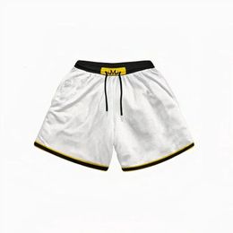 Summer Anime Fitness Sexy Shorts Comfortable Man Brand Gym Boxing Sports Casual Large Beach Pants 240420