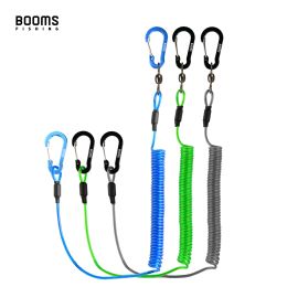 Accessories Booms Fishing T02 2pcs Heavy Duty Fishing Lanyard for Boating Ropes with Camping Carabiner Secure Lock Fishing Tools Accessories