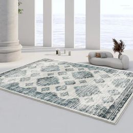 Carpets Retro Design Living Room With American Style Carpet Luxurious Interior And Large Household Area