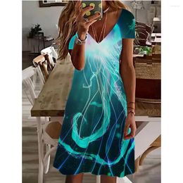 Party Dresses Women Casual Mini Dress Basic Colorful Floral Flower Butterfly Funny 3d Print Vacation For Beach Jurken Dames Vestido