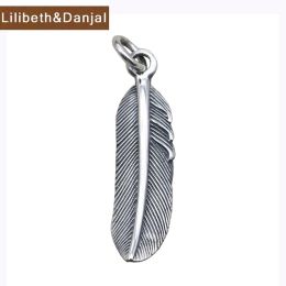 Necklaces Wings Eagle Feather Necklace Pendant Trumpet 925 Sterling Silver Jewellery For Women Fine Vintage Jewellery Japan Brand 2024 New GN1