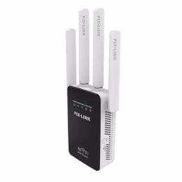 Routers WR09 Wireless Wifi Repeater 300Mbps Universal Long Range Router With 4 Antennas AP/Router/Repeater 3in1 Mode