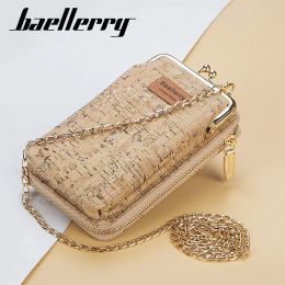 Bags Drop Shipping Colorful Cellphone Bag Wood Grain Fashion Daily Use Card Holder Small Summer Shoulder Bag for Women