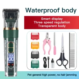 Shavers Electric Hair Clipper for Pet Beauty Clipper Shaver Waterproof Multifunctional Pet Cleaning Supplies Full Set