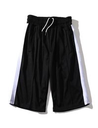 Famous Mens Shorts Summer Side Stripes Shorts Fashion High Quality 2 Colours Short Pants Relaxed Homme Sweatpants9089411