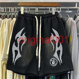 Hellstar Designer mens short Hellstar Shorts pants Retro Water Washing Shorts men Fashion Mens Womens shorts Pantaloncini Gym luxurious For Mens Vilebrequin df