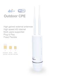 Control Outerdoor Waterproof 300Mbps Smart 4G Router Home Hotspot RJ45 WAN LAN WIFI Coverage Modem External Antenna CPE