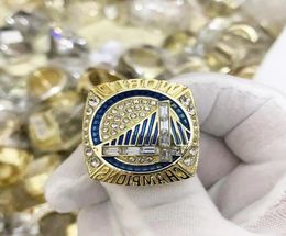 The 2022 Grand Ring Golden State Basketball Braves Team ship Rings Fans Collection Sport Souvenir Fan Promotion Gifts Size 8-14 No Box3399082