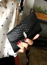 2021 Leather Snake Head Long Wallet Head Layer Cowhide Ladies Wallets Handbag Large Capacity Multifunction3126368