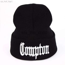 Compton Beanie/Skull Caps New West Beach Gangsta Nwa Winter Keep Warm Fashion Beanies Knitted Bonnet Skullies Caps Hip Hop Gorros Knit Ski Hat Compton Cap 5227