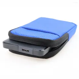 Storage Bags Hard Disc Pocket Holder Pouch Case 2.5''Super EVA Shockproof Water/Dust/Scratch Proof Carrying HDD SSD Bag