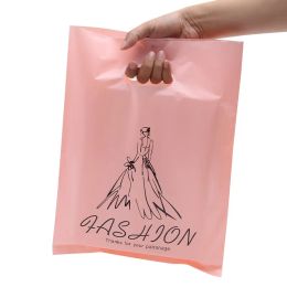 Bags 100 Pack Poly Tote Bag Plastic Gift Bags With Handle Shopping Business Packaging Bag Birthday Cake Candy Jewellery Gift Pouch