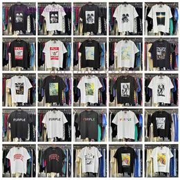 Designer Purple Brand Mens T-shirts Rapper Young Thug Graphic t Shirt Men Women Fashion Hip Hop Street Style Tshirt Summer Casual Short Sleeve Tee Oversized ZO6J