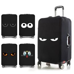 Accessories Fashion Travel Essentials Suitcase Cover Funny Print for 1832 Inch Travelling Accessories Protective Trolley Luggage Covers Case