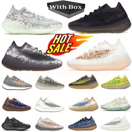 Designer 380 380s Running Shoes Men Women Casual Trainers Sneakers Alien Blue Calcite Glow Yecoraite RF Azure Reflective Triple Black Pepper Onyx Glow Stone Salt