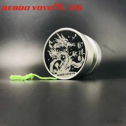 Yoyo Ball Bearing Beboo Yoyo V6 Alloy Aluminum Yo Metal Professional Yo-Yo Toy 2