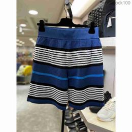 High End Buurberlyes Costumes for Women Men Spring/summer Blue Stripe Mens Mesh Casual Shorts Senior Brand Casual Summer Designer Shorts