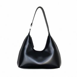 shoulder Bag for Women Cute Hobo Leather Small Clutch Purse for Ladies Party Black Handbag s8pW#