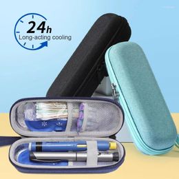 Storage Bags Waterproof Diabetic Pocket Protector Cooling Bag Portable Travel Case Thermal Insulated Medicla Cooler Without Gel