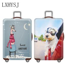 Accessories New Thicken Luggage Protective Cover Elastic Luggage cover For 1832 inch Trolley dust cover Suitcase cover Travel accessories