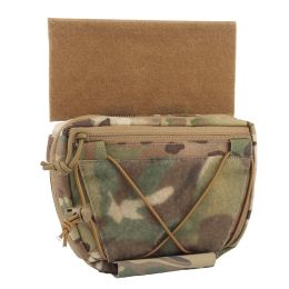 Packs Tactical Vest Sub Abdominal Pouch Hanging Raid Drop Bag shoulder Pack Hook Loop Hunting Fast Access Belly IFAK Organizer