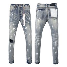 Jeans viola jeans jeans americani high street hole robin robin religion pantaloni dipingono più in alto idei 3548441