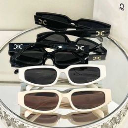 Sun glasses designer for women sunglasses Rectangular goggles with case 1 acetate frame model CL 40269 classic retro cat eye men 6WA3