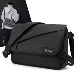 Briefcases Men's Messenger Bag Crossbody Shoulder Bags Men Small Sling Pack for Work Business Waterproof Packs Satchel Purse