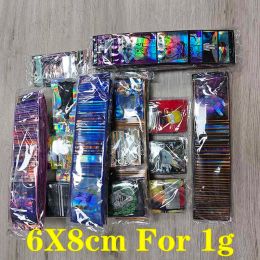 Bags 6*8cm Mix Cartoon Mylar Bags Candy Gelato Package Custom Zip Lock Pouch Smell Proof Zipper Small Pochon Cookies Storage Bag