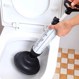 Plungers Clogged Remover Sewer Dredge Vacuum Pipe Drain Manual Air Drain Plungers Cleaning Tools Bathroom Toilet Blaster Plunger Machine