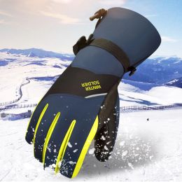 Accessories Men Women Touch Screen Ski Snowboard Gloves Winter Warm Sport Mittens Windproof Waterproof Cycling Running Fishing Skiing Gloves