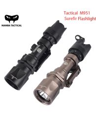 Scopes Tactical Surefir M951 Led Wadsn Mark Flashlight Metal Scout Light Outdoor Hunting M600 Weapon Lamp Fit 20mm Picatinny Rail