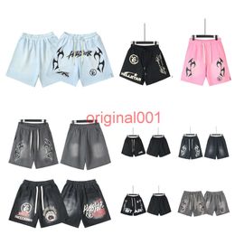 Hellstar shorts Mens Designer shorts Summer fashion shorts Hell star mens womens Casual couples high street loose Retro Water Washing casual sports fifth shorts io