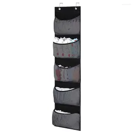 Storage Bags Multi-size Item Bag Capacity Hanging With Transparent Pockets For Shoes Toys Socks Dorm Room Underwear
