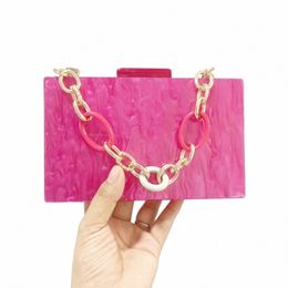 rose Red Party Wallet Acrylic Clutches Wedding Travel Bag Cosmetics Clutch Tool Women's Necaries Fake Designer Handbags Stick i1f5#