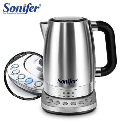 Control 1.7L Electric Kettle Tea Coffee Thermo Pot Appliances Kitchen Smart Kettle With Temperature Control KeepWarm Function Sonifer