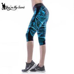 Women's Pants Capris Home>Product Center>High Waist Elastic Stripe Capris Fitness Pants Y240422