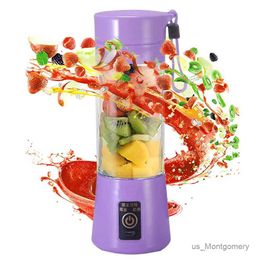 Juicers 400ml Mini Blender Bottle USB Charging Automatic Fresh Squeezer Multifunctional Vegetable Juicer Blender for Home Office Travel