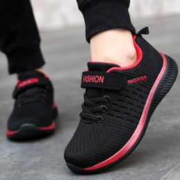 Basketball Shoes Kids Sneakers Fashion Sport Boys Non-Slip Running Breathable Mesh Casual Children Walking Size 28-39