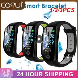 Wristbands 1/2/3PCS Smart Bracelet GPS Tracker Titness Wristband Blood Pressure Monitor Sleep Tracker Pedometer Band Men Women