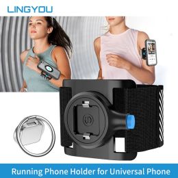 Groupsets Universal Running Bag Phone Holder Armband Wristband Running Belt Cycling Gym Arm Band Bag for iPhone 14 13 12 11 Pro Max 7 8