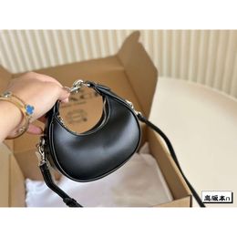 Designer Mini Crescent Bags Genuine Leather Handbags Shoulder Bags Mini Tote Bags Womens Bags High Quality Purses Women Brand tote crossbody Bags wallet