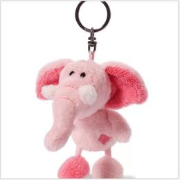 Cute Plush Toy Animal Action Figure Children's Doll Keychain Bag Hanging Decoration Birthday Gift