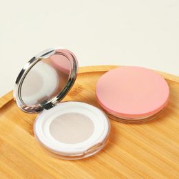 Storage Bottles Portable Makeup Box Loose Powder Compact Container With Mirror Empty Travel Size Containers Reusable 5g Case